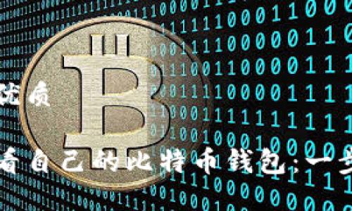 思考的优质

如何查看自己的比特币钱包：一步步指南
